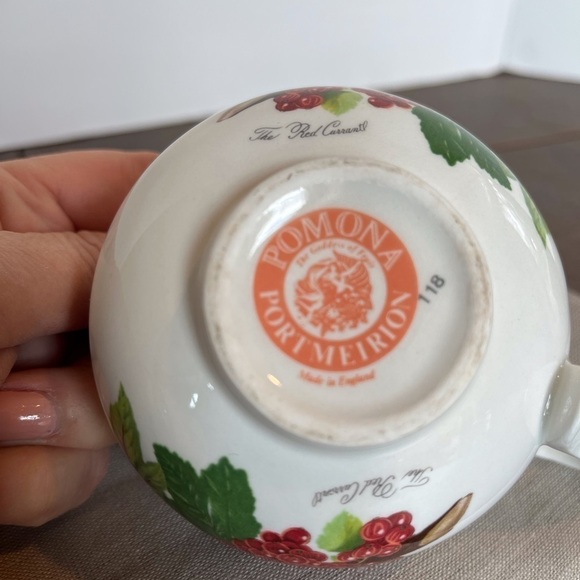 Portmeirion Pomona Footed Breakfast Cup - Picture 8 of 9